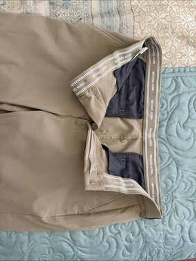 Michael Kors Men's Tan Stretch Chino Pants